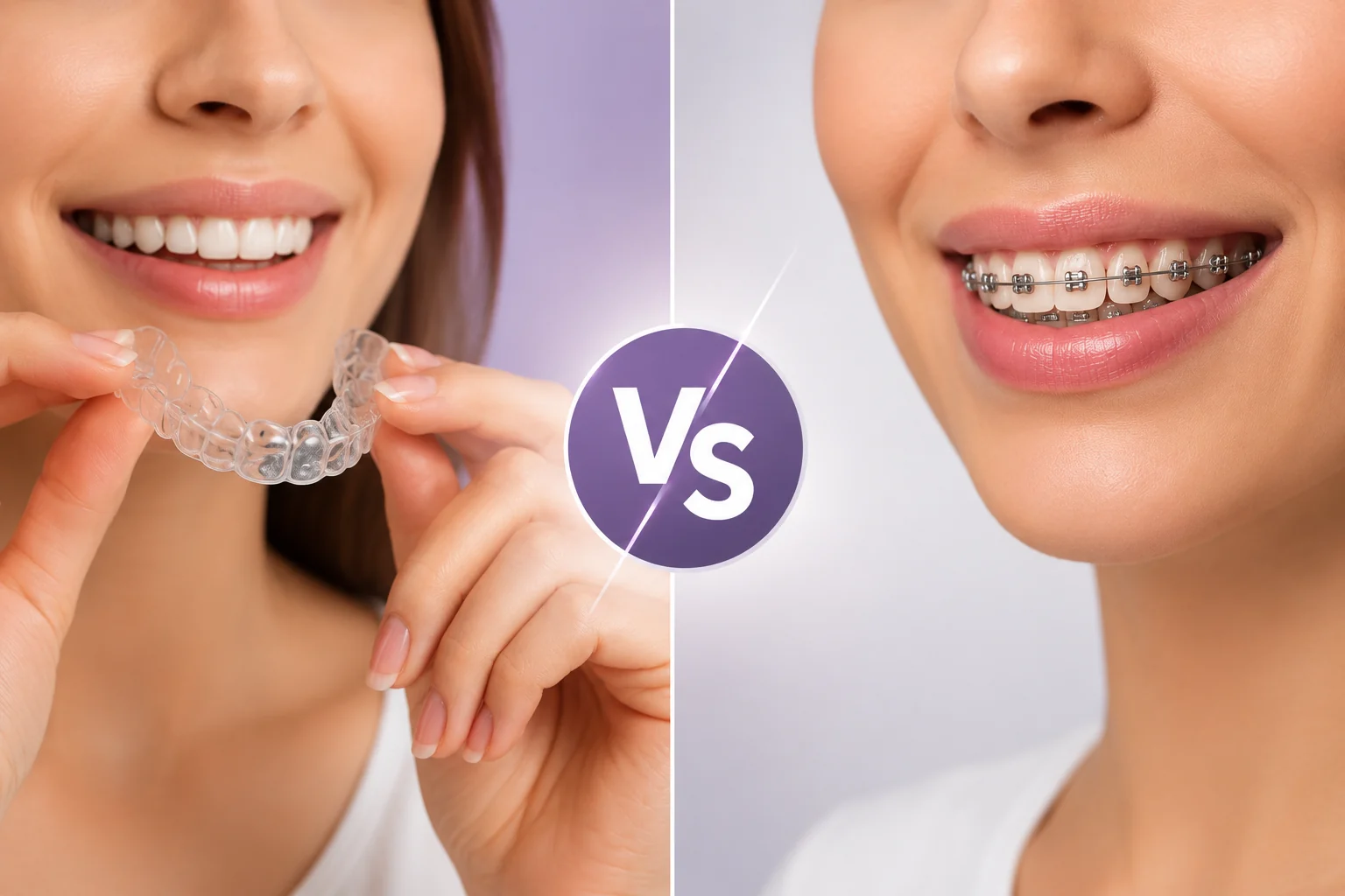 Antalya Invisalign mı Diş Teli mi? Şeffaf Plak Tedavisi